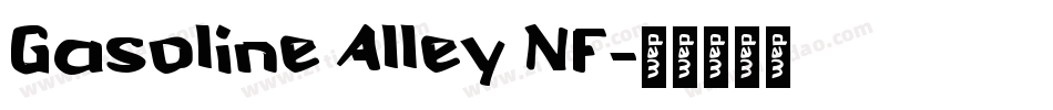 Gasoline Alley NF字体转换